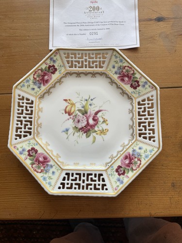 Spode 200th anniversary plate - 200th,