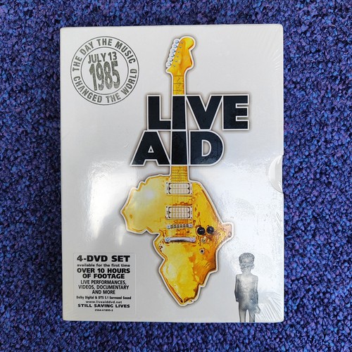 Live aid dvd new sealed - live, 4