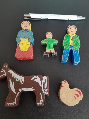 Vintage wooden farmyard - vintage,