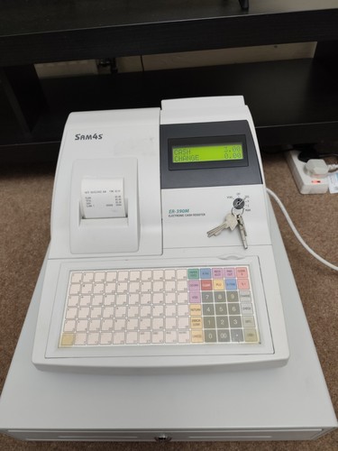 Sam4s 390m electronic cash - er,