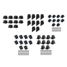 10x Iron Baluster Shoes for Staircase Stair Rail Base Outdoor/Indoor Use Sturdy