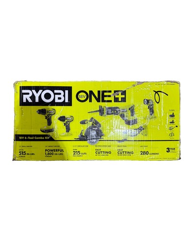 Ryobi one 18v cordless tool - one+, 6-tool