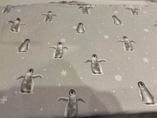 Double Duvet Cover 100% Brushed Cotton Winter Scene Polar Bears, Penguins, Snow