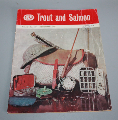 Vintage trout salmon fishing - vintage,