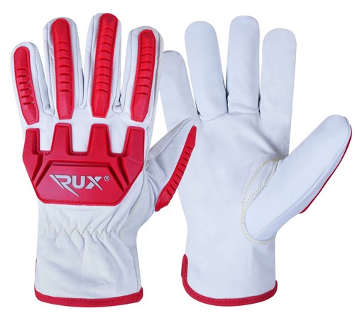 Kevlar lined work - gloves, with