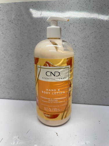 Damaged label cnd hand - label,