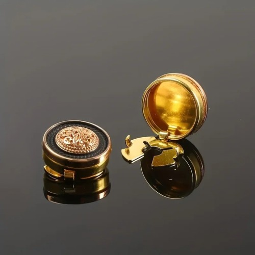 2pcs retro shirt button cover - retro,
