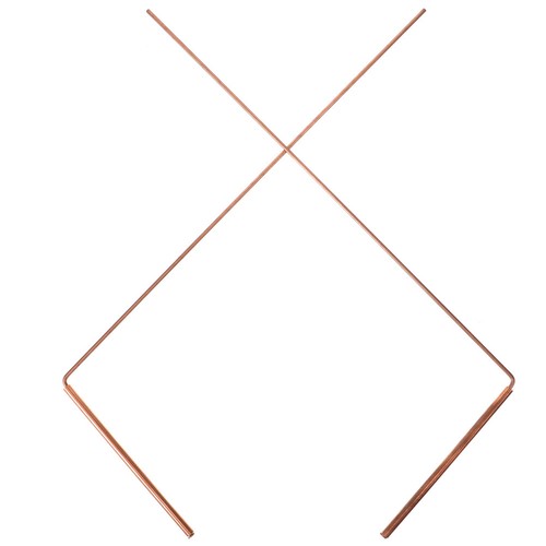 Portable brass dowsing rods - dowsing,