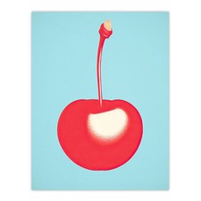 Simple Cherry Risograph