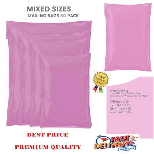 Pink mixed mailing postage - 60,