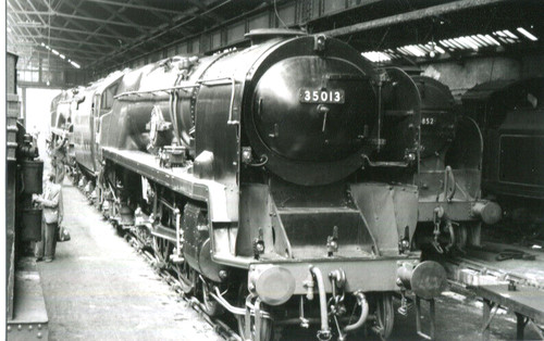 Railway photo merchant navy - photo, br