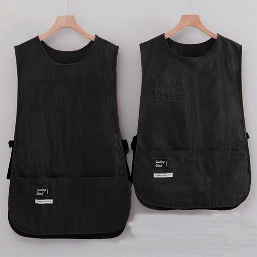 Nylon vest style sleeved - sleeved, apron