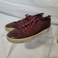 Ecco Danish Design Shoes Pumps Flats Deep Red Wine Casual Holiday Wear 40/6.5-7