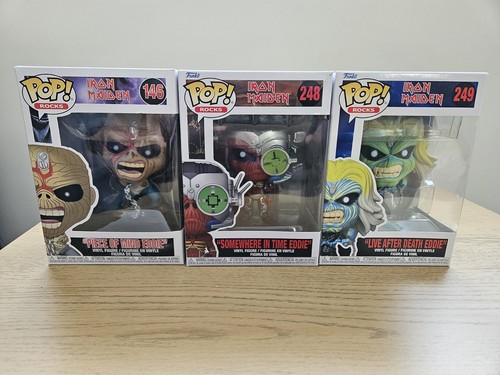 Iron maiden funko pop trio - iron,