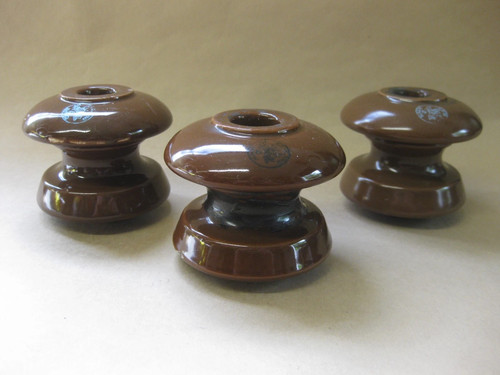 Vintage brown ceramic - brown,