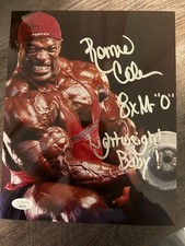 Ronnie Coleman signed JSA COA