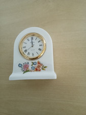 Aynsley Cottage Garden Vintage Miniature Clock