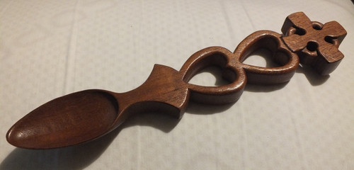 Hand carved wooden - , spoon