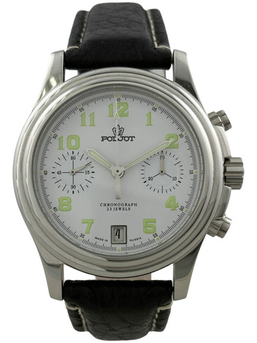 Poljot mens hand wind - poljot, hand-wind
