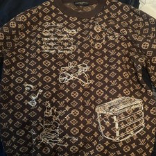 Louis Vuitton Men's Brown Knit