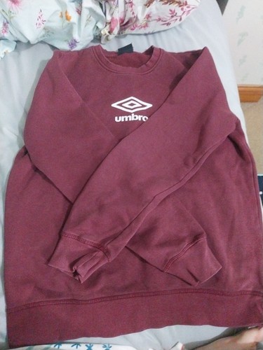 Mens maroon umbro - umbro, sweatshirt
