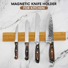 Bamboo Magnetic Knife Holder