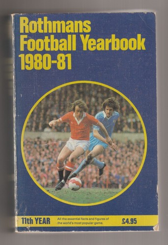 Rothmans football yearbook - rothmans,