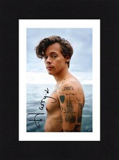 8X6 Mount HARRY STYLES Signed