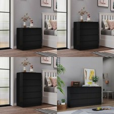 Chest of Drawers Black Bedroom