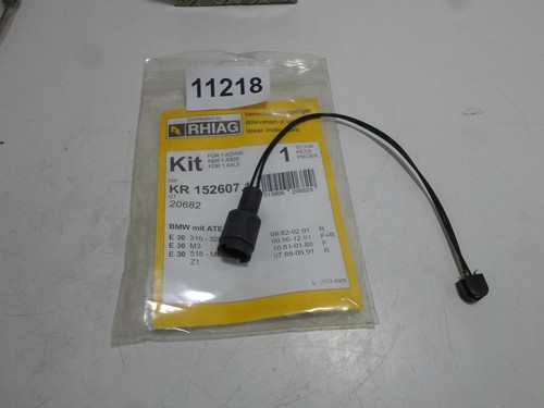 Brake pad wear - brake, contact
