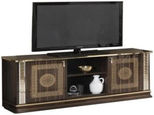 New Venus Design Cream and Gold Italian Plasma TV Cabinet