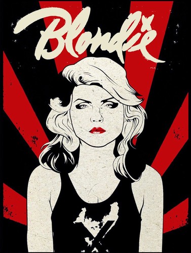 Blondie retro replica vintage - blondie,,