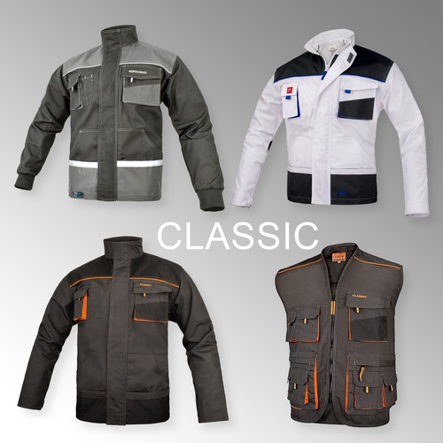 Work jacket vest - vest-, protective