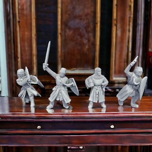 28mm medieval knights foot - 28mm, on
