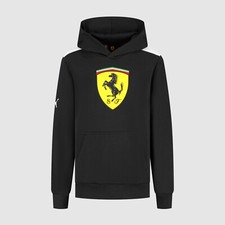 Scuderia Ferrari F1 PUMA Large Scudetto Shield Logo Kids Hoody 2025