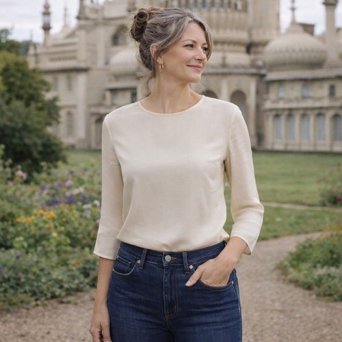 Tara jarmon silk blouse - tara, uk