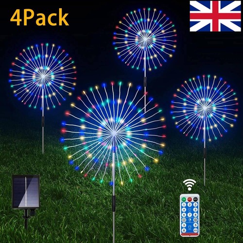 Solar lights outdoor garden - 4x,