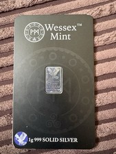 Wessex Mint - 1 Gram Silver