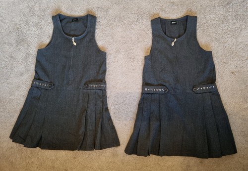 Girls school pinafore dress - pinafore,
