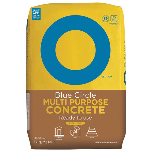 Blue circle ready - ready, to