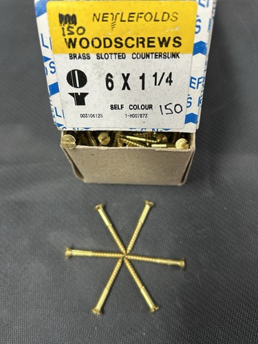 Nettlefolds brass wood - nettlefolds, screws