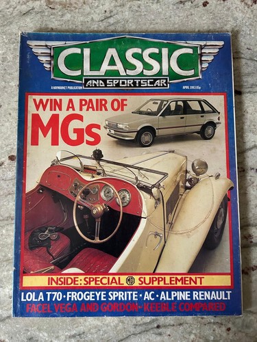 Classic and sportscar april - and,