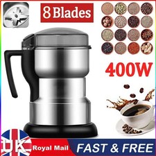 Electric Coffee Grinder Milling Bean Nut Spice Matte Blade Blender Home Kitchen