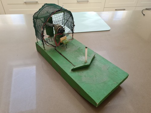 Model wooden green air - rc,
