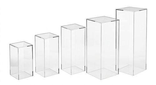 Clear acrylic display box - clear,