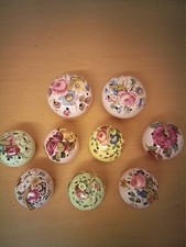 Vintage Ye Olde Ceramic Pomanders X 9 Joblot Bundle, Collectable 