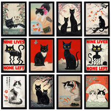 Animal Cat Nature Vinyl Fridge