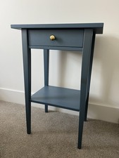 Ikea Hemnes Bedside Table Blue