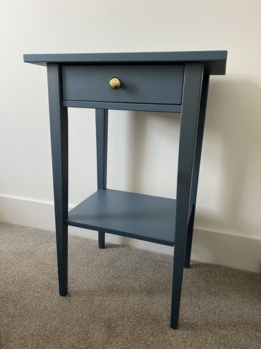 Ikea hemnes bedside table - hemnes, blue