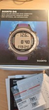 Suunto D4I Dive Computer, Only 48 Dives, New Battery, Blue Strap and USB